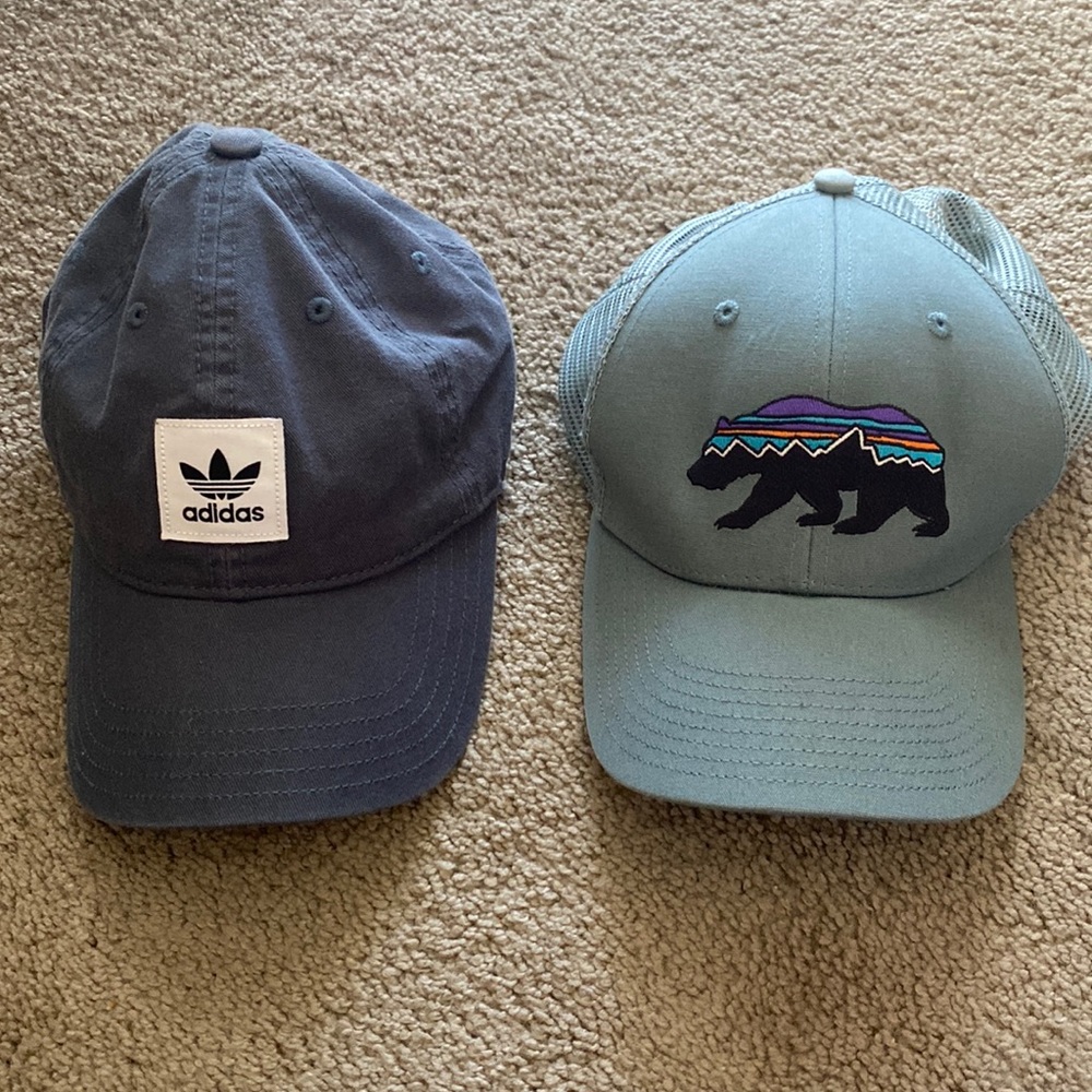 Patagonia and Adidas unisex hats